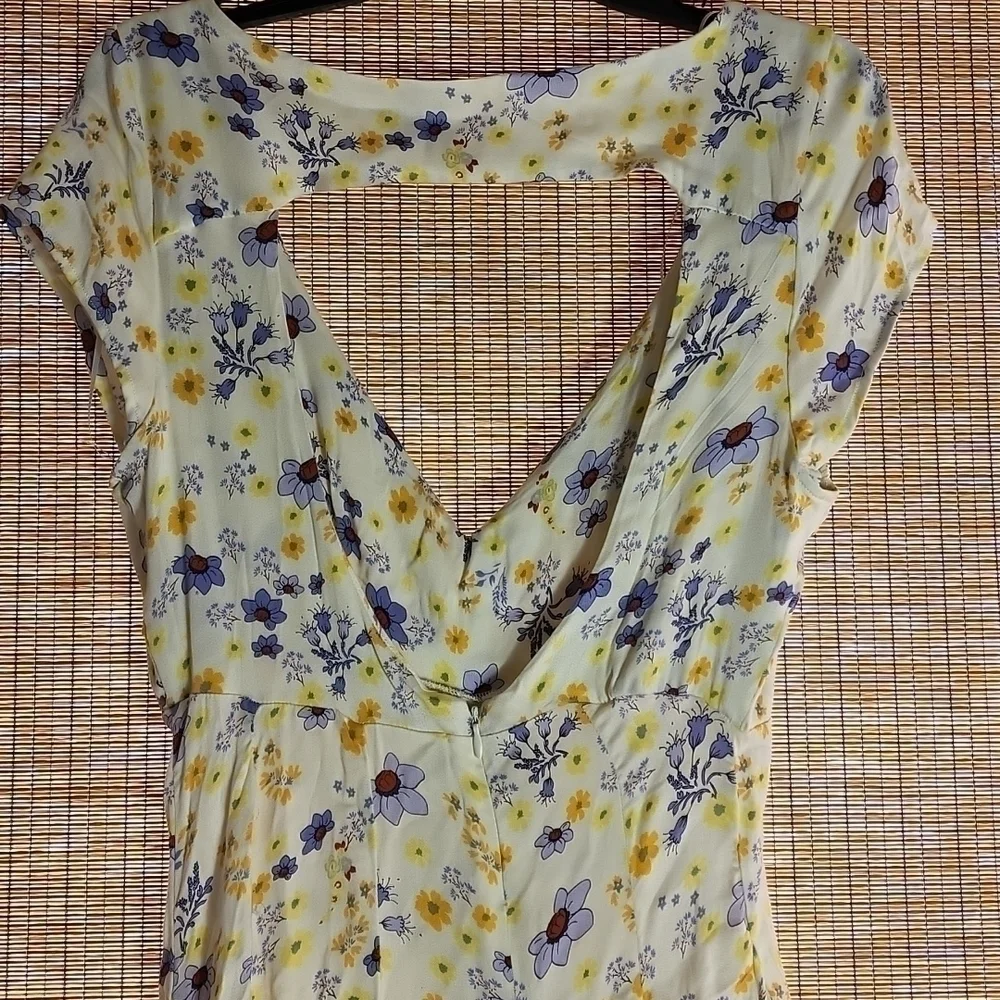 NWOT Free people Floral Mini Dress Junior Size - Picture 2 of 4
